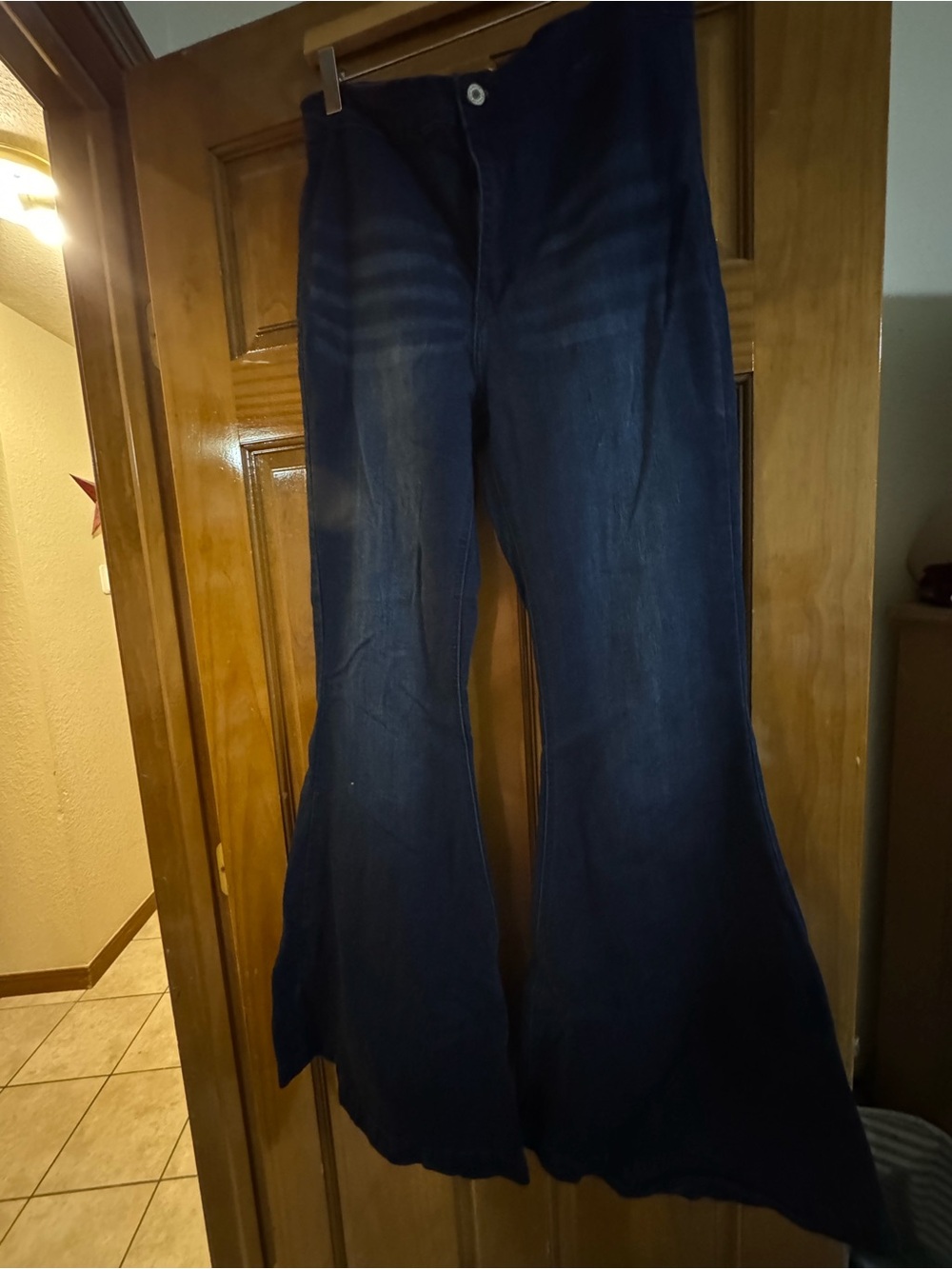 KanCan Dark Blue Flare Jeans